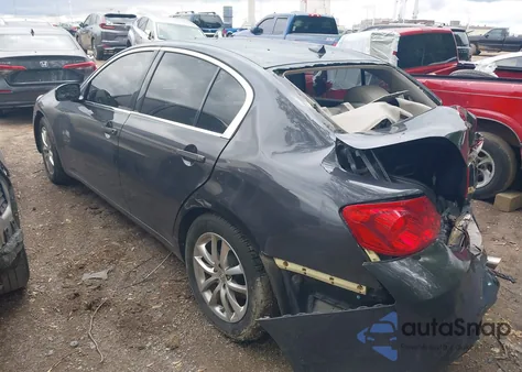 2007 Infiniti G35 z USA, uszkodzony, nr VIN JNKBV61F37M815021